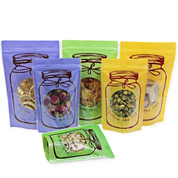 100PCS Zipper Grip Seal Plastic Stand Up Pouches Self Sealable Candy Dried Flower Lemon Packaging Zip Lock Poly Bag with Window
100PCS Zipper Grip Seal Plastic Stand Up Pouches Self Sealable Candy Dried Flower Lemon Packaging Zip Lock Poly Bag with Window