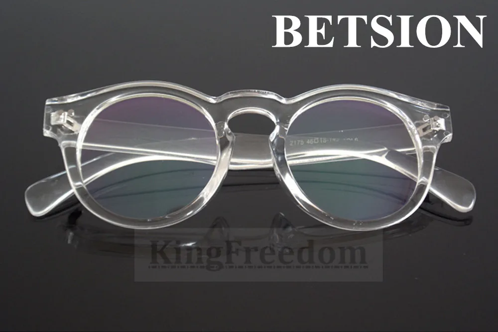 BETSION Vintage Transparent clear Eyeglass Frames Spectacles Retro Glasses Rx able
BETSION Vintage Transparent clear Eyeglass Frames Spectacles Retro Glasses Rx able