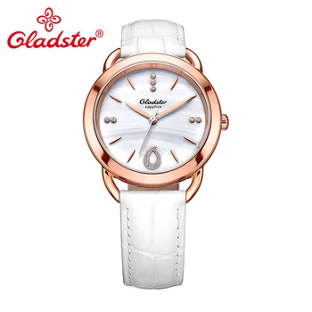 Gladster Green Red Leather Ladies Quartz Watch Sapphire Crystal Female Dress Watch
Gladster Green Red Leather Ladies Quartz Watch Sapphire Crystal Female Dress Watch