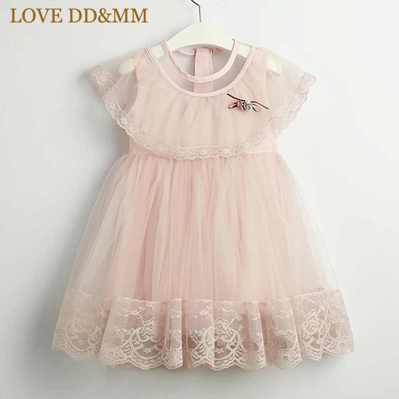 LOVE DD&MM Girls Dresses 2019 Summer New Children's Wear Girls Fashion Sweet Lace Stitching Flower Brooch Mesh Dress
LOVE DD&MM Girls Dresses 2019 Summer New Children's Wear Girls Fashion Sweet Lace Stitching Flower Brooch Mesh Dress