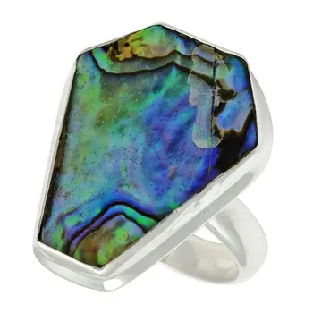 Lovegem Genuine Abalone Shell RING 925 Sterling Silver,Size: 6.5 , AR2909
Lovegem Genuine Abalone Shell RING 925 Sterling Silver,Size: 6.5 , AR2909