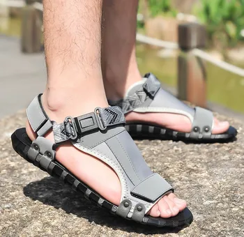 New Fashion Summer Mens Shoes Gladiator Sandals Open Toe Platform Beach Sandals Boots Rome Style Black Gray Men Sandals
New Fashion Summer Mens Shoes Gladiator Sandals Open Toe Platform Beach Sandals Boots Rome Style Black Gray Men Sandals