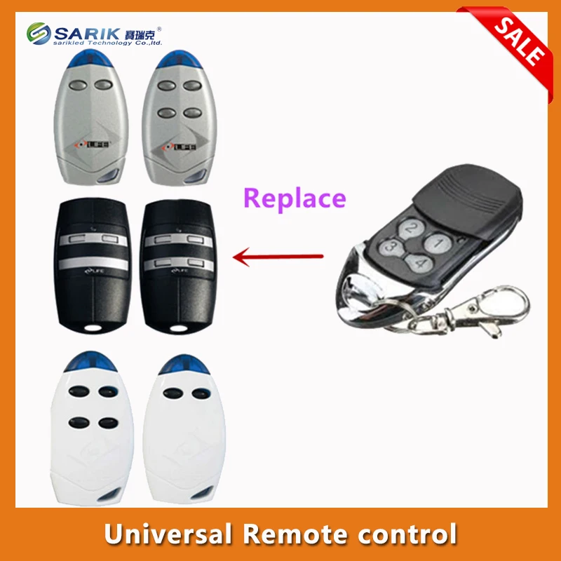 3piece free shipping 433.92mhz gate Life remote control replacement for gate opener good quality
3piece free shipping 433.92mhz gate Life remote control replacement for gate opener good quality