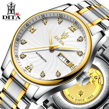DITA Men Automatic Mechanical Waterproof Watch Top Band Luxury Fashion Sport Business Casual Brand Man Watches Relogio Masculino
DITA Men Automatic Mechanical Waterproof Watch Top Band Luxury Fashion Sport Business Casual Brand Man Watches Relogio Masculino