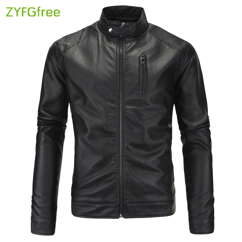 New England Men's Collar Zipper Decoration Casual Straight Wash PU Leather Men's Jacket Casual Locomotive Men's Leather C84
New England Men's Collar Zipper Decoration Casual Straight Wash PU Leather Men's Jacket Casual Locomotive Men's Leather C84