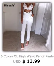 6 Colors OL High Waist Pencil Pants