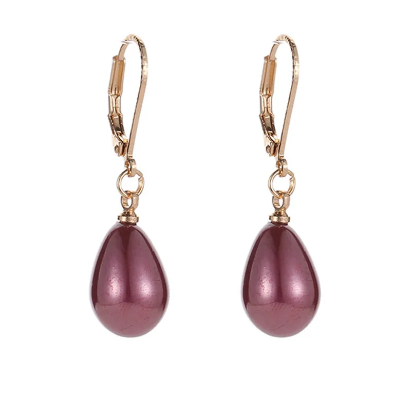 MOONROCY Rose Gold Color Imitation Pearl Earrings Dangle Waterdrop for Women Jewelry Wholesale Red Grey Pink Dropshipping Gifts
MOONROCY Rose Gold Color Imitation Pearl Earrings Dangle Waterdrop for Women Jewelry Wholesale Red Grey Pink Dropshipping Gifts