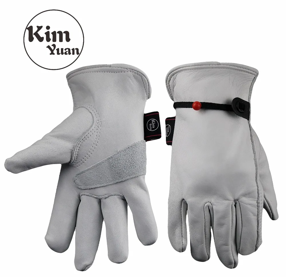 KIM YUAN 001/002 Work Gloves grain cowhide For Yard/Cutting/Construction/Motorcycle,With wrist buckle Free adjustment Men&Women
KIM YUAN 001/002 Work Gloves grain cowhide For Yard/Cutting/Construction/Motorcycle,With wrist buckle Free adjustment Men&Women