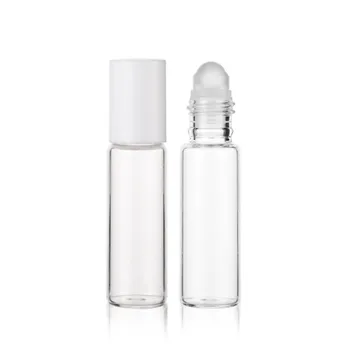 100pcs 10ml Glass Perfume Bottles With Roll On Empty Cosmetic Essential Oil Vial For Traveler With Glass Ball
100pcs 10ml Glass Perfume Bottles With Roll On Empty Cosmetic Essential Oil Vial For Traveler With Glass Ball