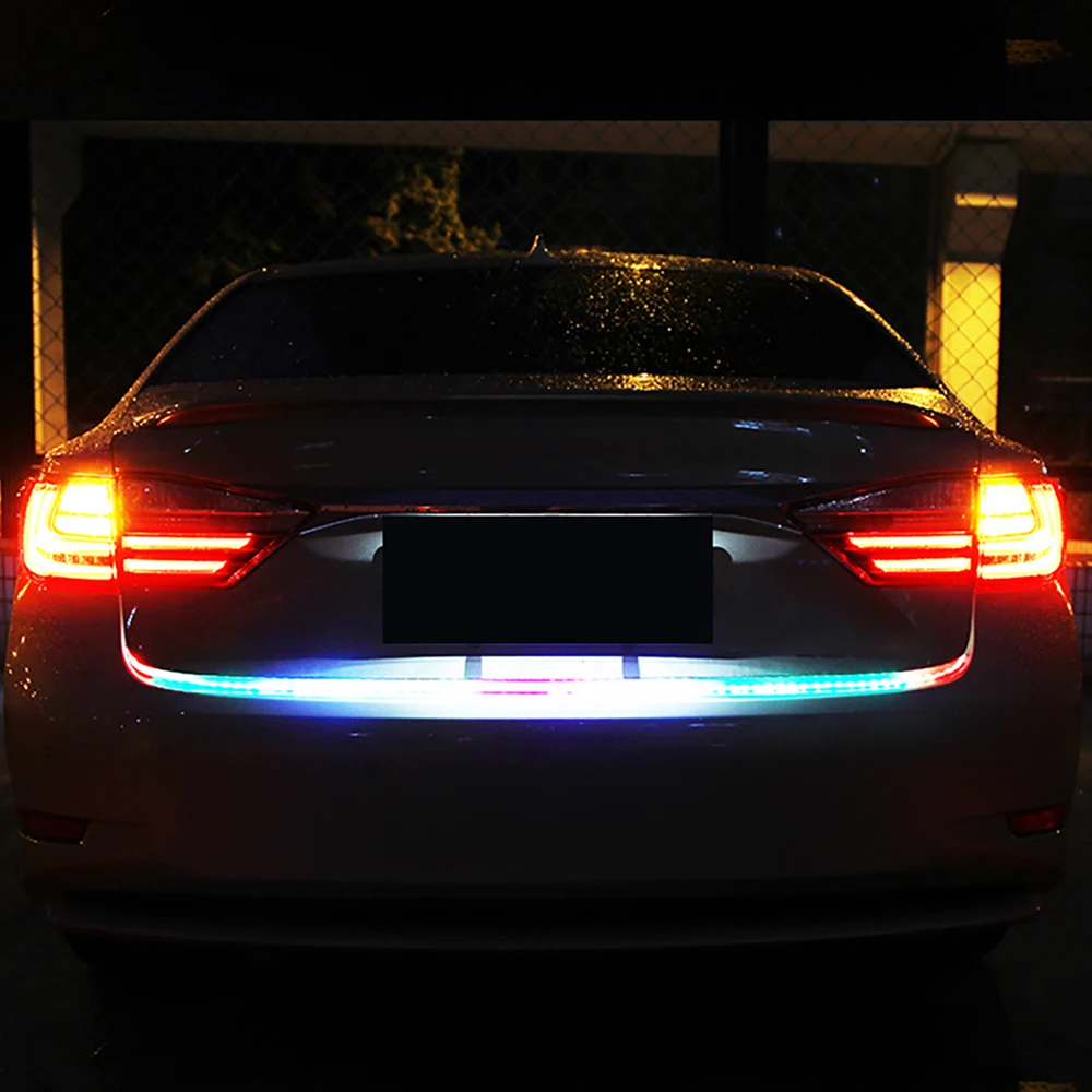 120cm LED Strip Rear Trunk Tail Light Luggage Compartment Lights Braking Reverse DRL Trunk Lamp for BMW E90 E46 E39 E36 F34 F10
120cm LED Strip Rear Trunk Tail Light Luggage Compartment Lights Braking Reverse DRL Trunk Lamp for BMW E90 E46 E39 E36 F34 F10