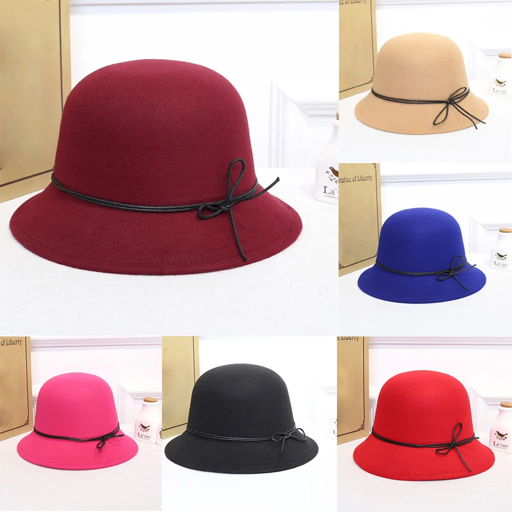 Korean Fashion Elegant Bow Hat Women's Casual Crushable Wool Felt Outback Hat Panama Hat Wide Brim with Belt fascinator muts #C
Korean Fashion Elegant Bow Hat Women's Casual Crushable Wool Felt Outback Hat Panama Hat Wide Brim with Belt fascinator muts #C