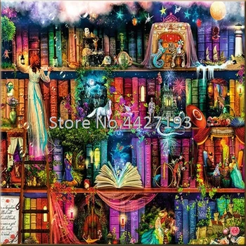 DIY Diamond Painting Book diamond painting Cross Stitch bookshelf Diamond Mosaic Patterns Full Resin Rhinestone Home decor gift
DIY Diamond Painting Book diamond painting Cross Stitch bookshelf Diamond Mosaic Patterns Full Resin Rhinestone Home decor gift