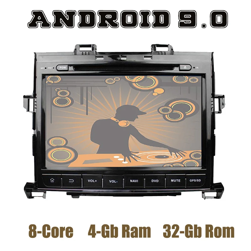 PX5 Android 9.0 Car GPS DVD Multimedia Player for toyota Alphard 2007-2013 with wifi usb 4+32GB Auto Stereo
PX5 Android 9.0 Car GPS DVD Multimedia Player for toyota Alphard 2007-2013 with wifi usb 4+32GB Auto Stereo