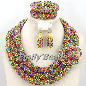 2015 Popurlar African Beads Jewelry Sets Nigerian Wedding Necklace Jewelry Sets African Costume Jewelry Set Free Shipping AEJ877
2015 Popurlar African Beads Jewelry Sets Nigerian Wedding Necklace Jewelry Sets African Costume Jewelry Set Free Shipping AEJ877
