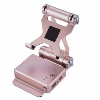 2020 New Multifunction Metal Phone Holder with 3 in 1 5200mAh Charger Stereo Bluetooth Speaker for Mobile Phone Tablet
2020 New Multifunction Metal Phone Holder with 3 in 1 5200mAh Charger Stereo Bluetooth Speaker for Mobile Phone Tablet