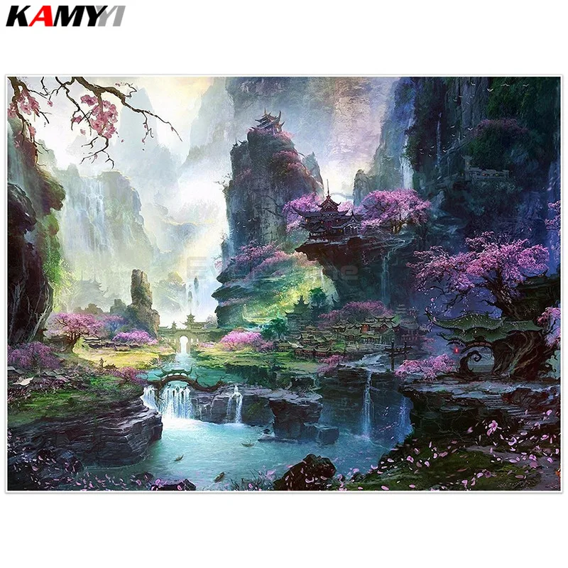 5D DIY Diamond Embroidery Scenery Diamond Painting Full Square Landscape Pictures Of Rhinestones Home Decoration XY1
5D DIY Diamond Embroidery Scenery Diamond Painting Full Square Landscape Pictures Of Rhinestones Home Decoration XY1