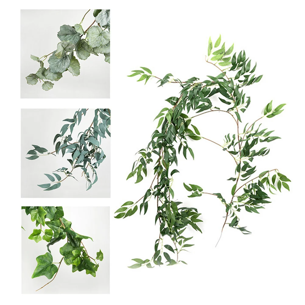 Artificial silk willow branches home decoration fake flower green leaves wedding Wall-mounted ceiling willow rattan decoration
Artificial silk willow branches home decoration fake flower green leaves wedding Wall-mounted ceiling willow rattan decoration