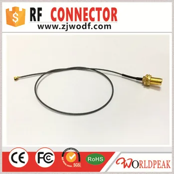 Free shipping 100pcs rpsma female bulkhead connector to IPEX (UFL) 1.37mm cable assembly 30cm jumper cable
Free shipping 100pcs rpsma female bulkhead connector to IPEX (UFL) 1.37mm cable assembly 30cm jumper cable