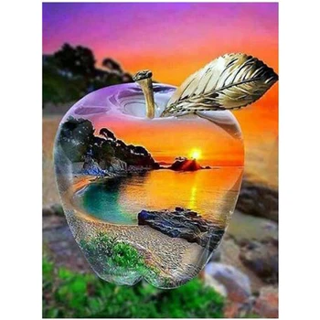 5D Diamond Painting seaside scene in apple Diamond Embroidery Full Square Drill Handmade Wall Decor Diamond Mosaic WG1141
5D Diamond Painting seaside scene in apple Diamond Embroidery Full Square Drill Handmade Wall Decor Diamond Mosaic WG1141