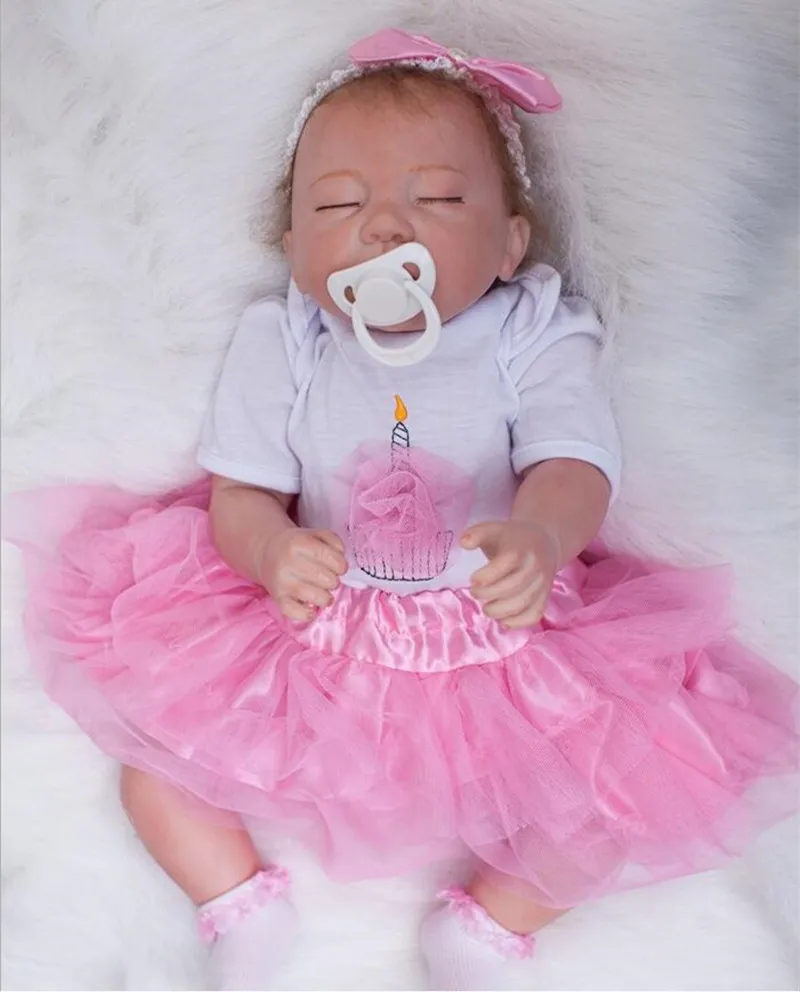 New 20inch NPK Handmade Silicone Bebe Reborn Dolls Babies Lifelike Doll Toys for Children Birthday Gift Brinquedos Free Shipping
New 20inch NPK Handmade Silicone Bebe Reborn Dolls Babies Lifelike Doll Toys for Children Birthday Gift Brinquedos Free Shipping