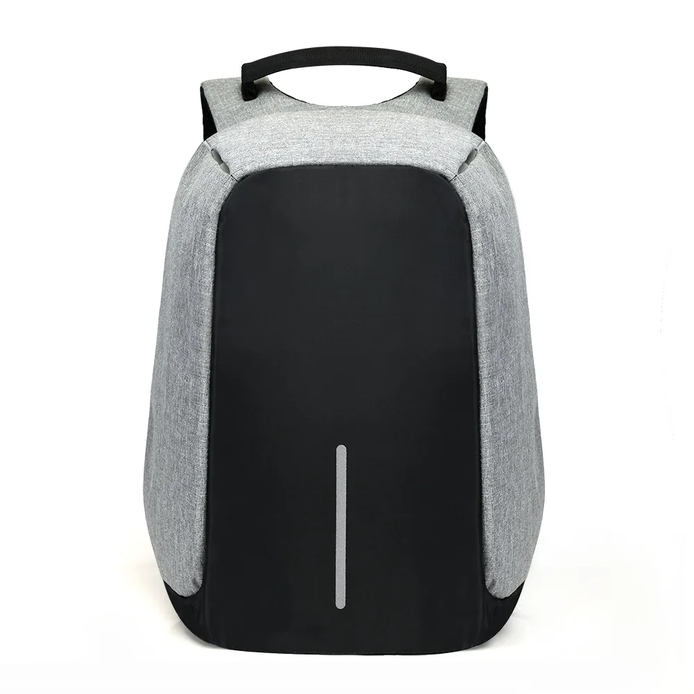 Рюкзак для ноутбука 15 дюймов с usb зарядкой и защитой от кражи Мужской Дорожный