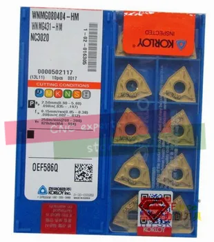 WNMG080404/WNMG080408-HM NC3020,original carbide Turning Inserts For Steel ,special Purpose Vehicle Lathe Blade
WNMG080404/WNMG080408-HM NC3020,original carbide Turning Inserts For Steel ,special Purpose Vehicle Lathe Blade