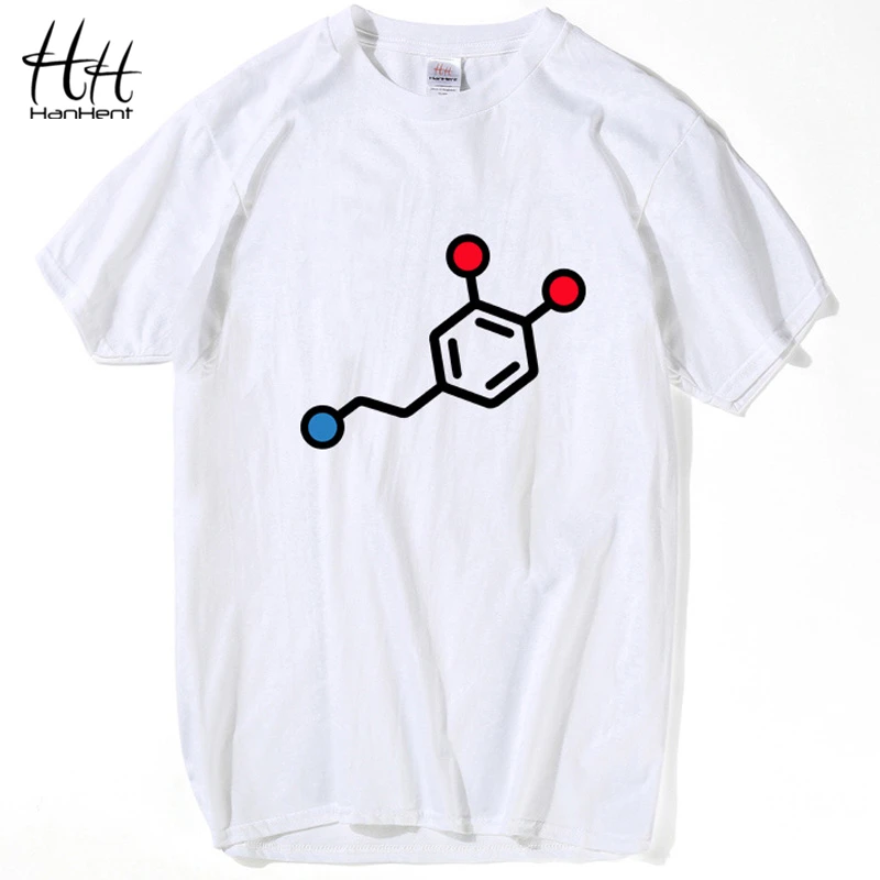 HanHent Dopamine The Chemical Formula T shirt Short sleeve Men Skate tshirts homme Science Freak Novelty Summer T-shirt Unisex
HanHent Dopamine The Chemical Formula T shirt Short sleeve Men Skate tshirts homme Science Freak Novelty Summer T-shirt Unisex