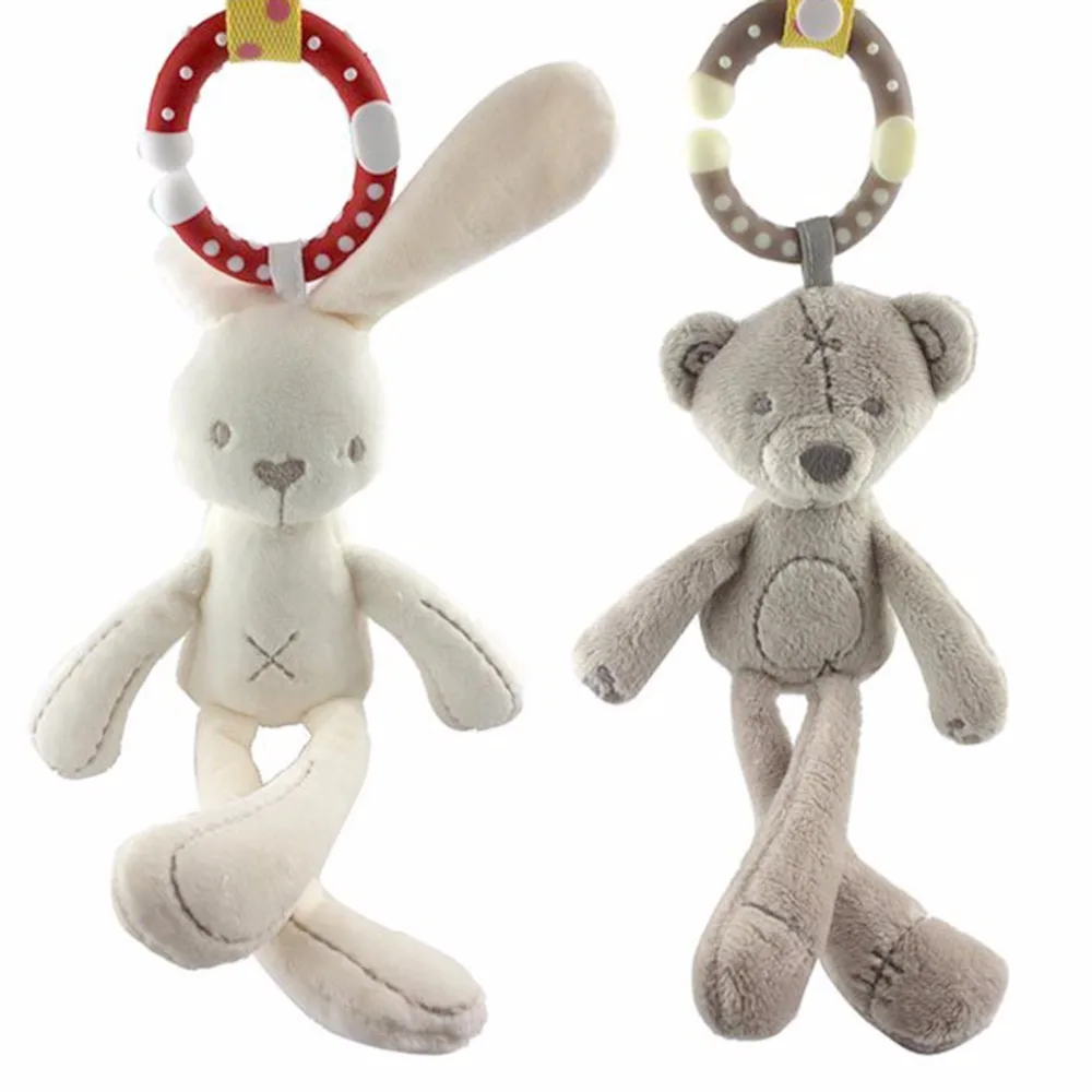 Puseky Baby Crib Stroller Toy Rabbit Bunny Bear Plush Stuffed Rattles Doll Mobile Bed Pram kid Animal Hanging Ring Baby Toys
Puseky Baby Crib Stroller Toy Rabbit Bunny Bear Plush Stuffed Rattles Doll Mobile Bed Pram kid Animal Hanging Ring Baby Toys
