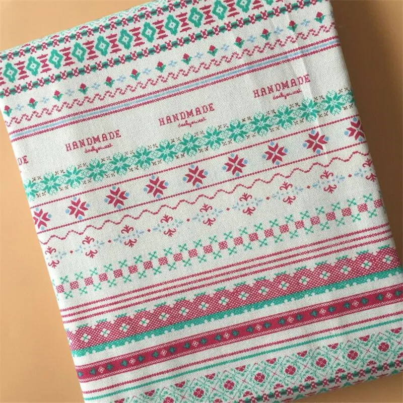Patchwork Printed Cotton Linen Fabric Canvas Floral Printed Linen Canvas Fabric DIY Sewing Material Quilting Crafts For Textile
Patchwork Printed Cotton Linen Fabric Canvas Floral Printed Linen Canvas Fabric DIY Sewing Material Quilting Crafts For Textile