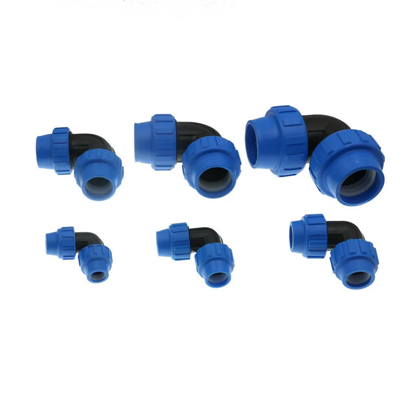 1pc HDPE Compressions Elbow 90 Degree Plastic Irrigation Water Supply Equal PP Compression Fitting PN 16
1pc HDPE Compressions Elbow 90 Degree Plastic Irrigation Water Supply Equal PP Compression Fitting PN 16