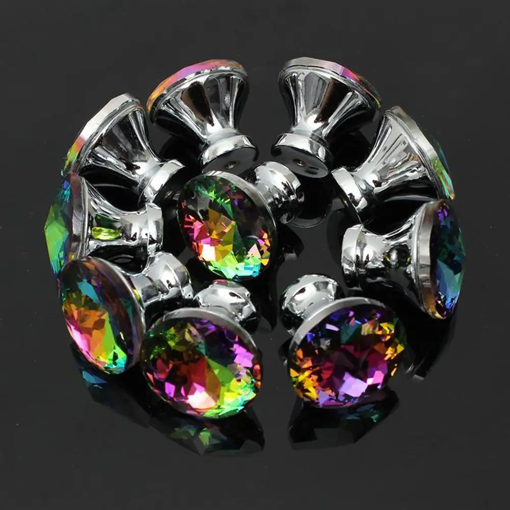 5 Pcs New Design Home Furniture Hardware Colorful Crystal Drawer Door Knobs Cupboard Wardrobe Cabinet Pull Handle
5 Pcs New Design Home Furniture Hardware Colorful Crystal Drawer Door Knobs Cupboard Wardrobe Cabinet Pull Handle