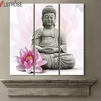 CLSTROSE Modern Meditation For Buddha Statue Wall Art Canvas Painting Beautiful Lotus Background Home Decoration Print Posters
CLSTROSE Modern Meditation For Buddha Statue Wall Art Canvas Painting Beautiful Lotus Background Home Decoration Print Posters