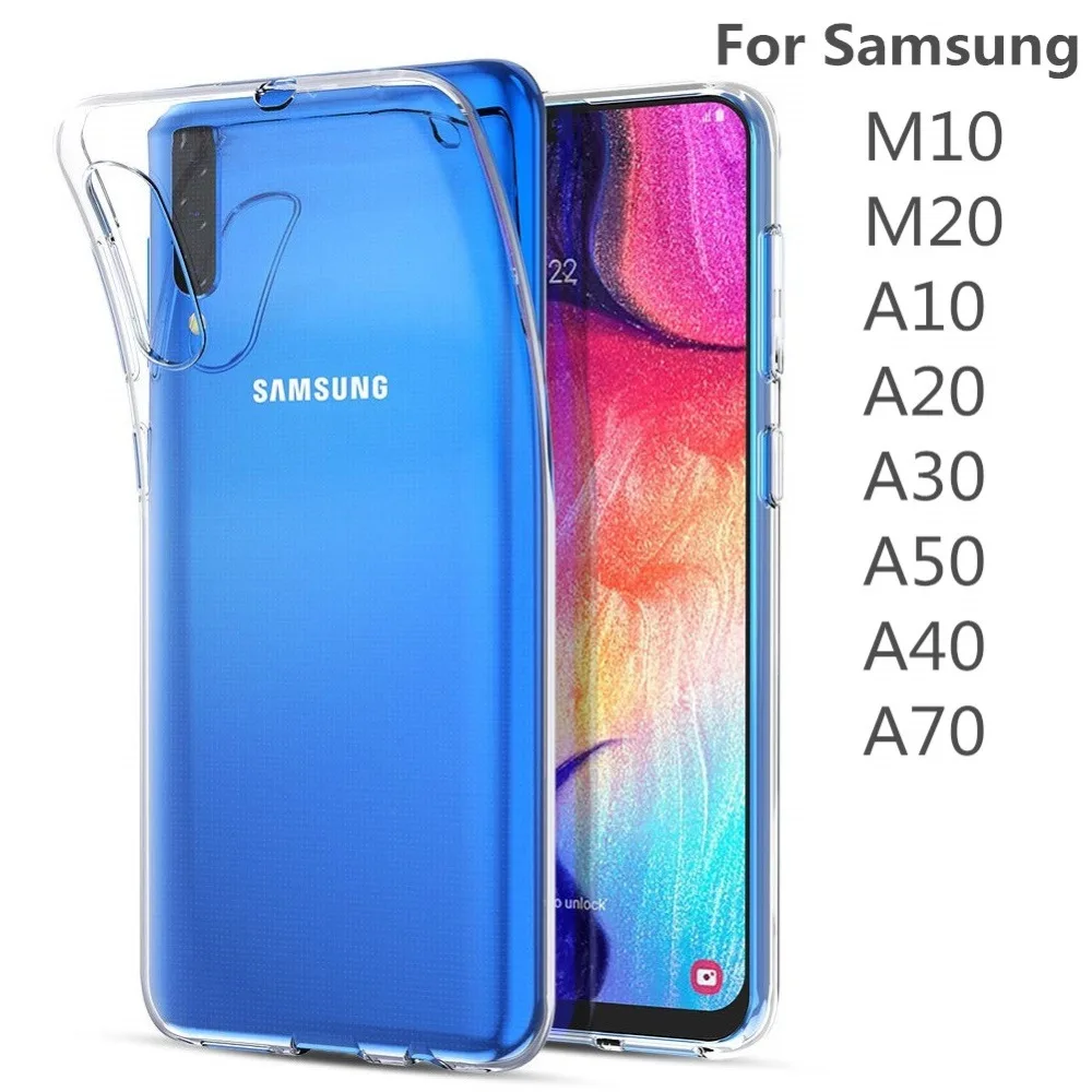 100PCS TPU Phone Case For Samsung Galaxy M10 M20 A10 A20 A30 A50 A40 A70 High Bright Ultra Thin Soft Transparent Silicone Cover
100PCS TPU Phone Case For Samsung Galaxy M10 M20 A10 A20 A30 A50 A40 A70 High Bright Ultra Thin Soft Transparent Silicone Cover