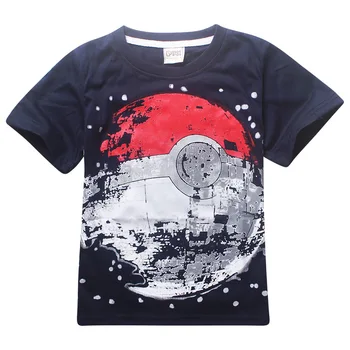 Children T Shirts boys POKEMON Ball T Shirt Summer Top Tee Cartoon Earth Clothing Kid T-shirt for Baby boy Kids Clothes tshirts
Children T Shirts boys POKEMON Ball T Shirt Summer Top Tee Cartoon Earth Clothing Kid T-shirt for Baby boy Kids Clothes tshirts