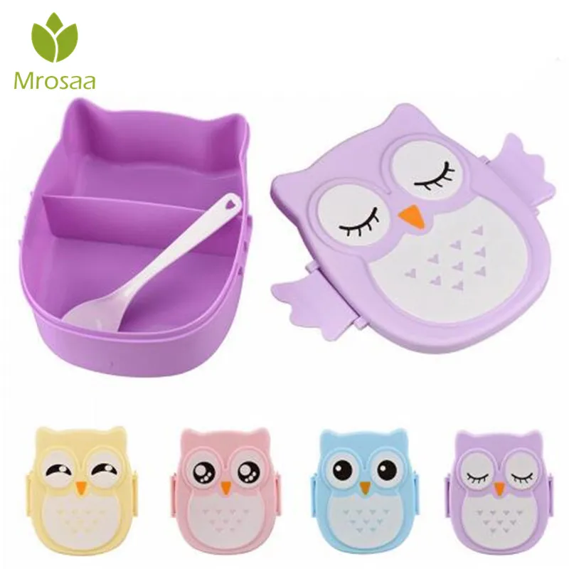 Mrosaa 1PC 900ml Plastic Bento Lunch Case Cartoon Owl Microwave Oven Food Box Container with Compartments Dinnerware Kids Gift
Mrosaa 1PC 900ml Plastic Bento Lunch Case Cartoon Owl Microwave Oven Food Box Container with Compartments Dinnerware Kids Gift