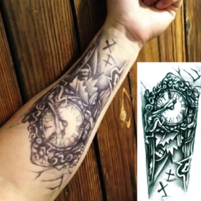 Temporary Tattoo Sleeve Designs Full Arm Waterproof Tattoos For Cool Men Women Transferable Tattoos Stickers On The Body Art
Temporary Tattoo Sleeve Designs Full Arm Waterproof Tattoos For Cool Men Women Transferable Tattoos Stickers On The Body Art