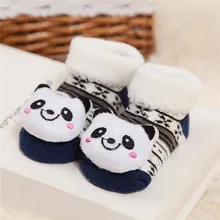 Cartoon Panda Toddler Thicken warm Socks Baby Boys Girl Socks children's Foot Anti-slip Socks Infant Baby For 0-12 Months
Cartoon Panda Toddler Thicken warm Socks Baby Boys Girl Socks children's Foot Anti-slip Socks Infant Baby For 0-12 Months