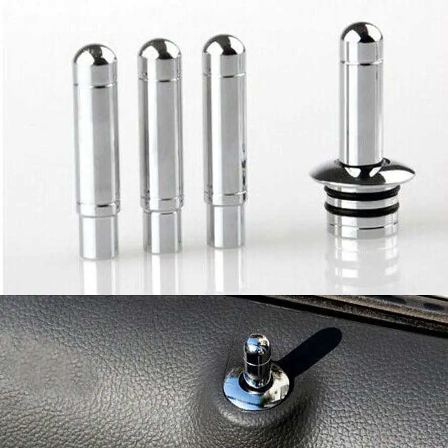 BBQ@FUKA Aluminium Car Door Lock Pin Modified Door Lock knob Pin Cap (4xCaps+4xPins) Fit For Chevrolet Cruze 2011 2012
BBQ@FUKA Aluminium Car Door Lock Pin Modified Door Lock knob Pin Cap (4xCaps+4xPins) Fit For Chevrolet Cruze 2011 2012