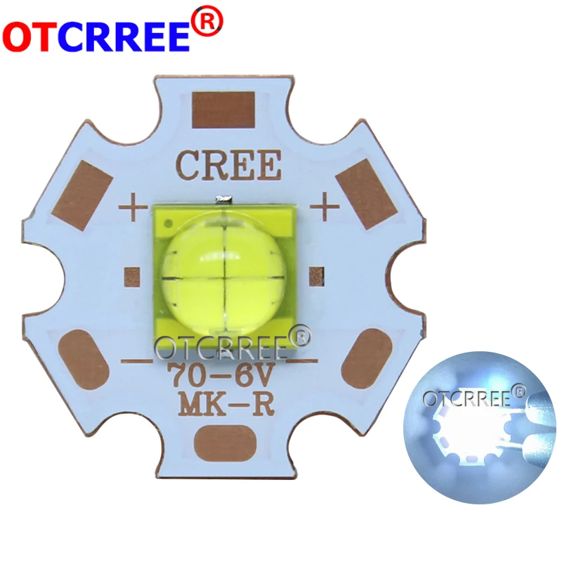 1-10pcs ETI 7070 6V 4Chips 15W LED Emitter Diode instead of Cree MKR MCE XHP50 XHP70 Cool White LED light with 20mm Cooper PCB
1-10pcs ETI 7070 6V 4Chips 15W LED Emitter Diode instead of Cree MKR MCE XHP50 XHP70 Cool White LED light with 20mm Cooper PCB