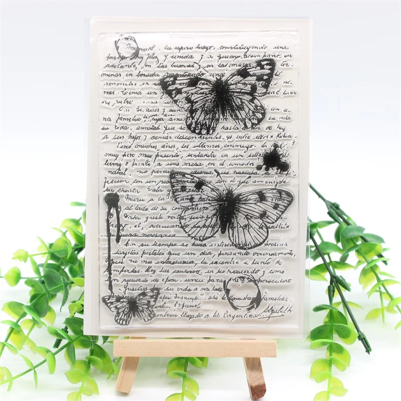 VUAWRTG Butterfly Transparent Clear Silicone Stamps for DIY Scrapbooking/Card Making/Kids Crafts Fun Decoration Supplies
VUAWRTG Butterfly Transparent Clear Silicone Stamps for DIY Scrapbooking/Card Making/Kids Crafts Fun Decoration Supplies