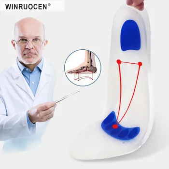 Elastic Medical Silicone Gel Insole Plantar Fasciitis Heel Spur Running Sport Insoles Shock Absorption Pads for Men and Women
Elastic Medical Silicone Gel Insole Plantar Fasciitis Heel Spur Running Sport Insoles Shock Absorption Pads for Men and Women