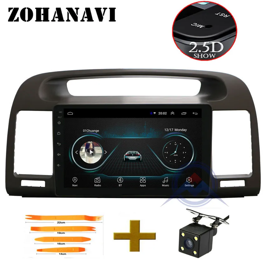 ZOHANAVI 2.5D Android Car DVD GPS Navigation For Toyota Camry V30 XV30 2002-2006 Car Stereo radio Head Unit Build in wifi
ZOHANAVI 2.5D Android Car DVD GPS Navigation For Toyota Camry V30 XV30 2002-2006 Car Stereo radio Head Unit Build in wifi