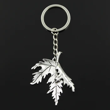 Fashion 30mm Key Ring Metal Key Chain Keychain Jewelry Antique Silver Color Plated Folding Maple Leaves Canada 55x44mm Pendant
Fashion 30mm Key Ring Metal Key Chain Keychain Jewelry Antique Silver Color Plated Folding Maple Leaves Canada 55x44mm Pendant