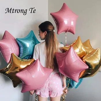 10pcs 18inch Star Foil Balloons Inflatable Wedding Birthday Party Decoration Helium foil Air Globos Children Toy supplies Gifts
10pcs 18inch Star Foil Balloons Inflatable Wedding Birthday Party Decoration Helium foil Air Globos Children Toy supplies Gifts