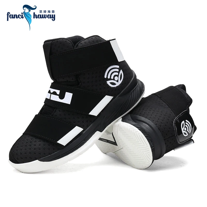 FANCIHAWAY Men Basketball Shoes Mesh Breathable Basketball Shoes Outdoor High Top Anti-skid Training Sport Sneakers
FANCIHAWAY Men Basketball Shoes Mesh Breathable Basketball Shoes Outdoor High Top Anti-skid Training Sport Sneakers