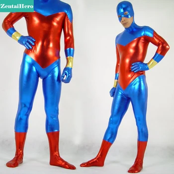 Free Shipping DHL New Strong Red and Blue Sexy Costume Shiny Metallic Full Body Zentai Suit Bodysuit Open Face PS004
Free Shipping DHL New Strong Red and Blue Sexy Costume Shiny Metallic Full Body Zentai Suit Bodysuit Open Face PS004