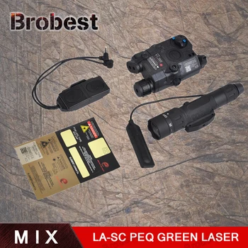 Element Airsoft Tactical PEQ Green Laser LA-5C BLOCK II IR and Green Laser WMX200 Tactical Light Strobe Version UHP Logo EX424
Element Airsoft Tactical PEQ Green Laser LA-5C BLOCK II IR and Green Laser WMX200 Tactical Light Strobe Version UHP Logo EX424