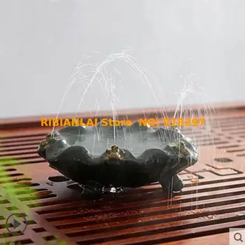 Creative Lotus Leaf Water Spray Frog Tea Pet Yixing Purple Clay Handmade Crafts Tea Set Play Tea Ceremony Accessories Home Decor
Creative Lotus Leaf Water Spray Frog Tea Pet Yixing Purple Clay Handmade Crafts Tea Set Play Tea Ceremony Accessories Home Decor