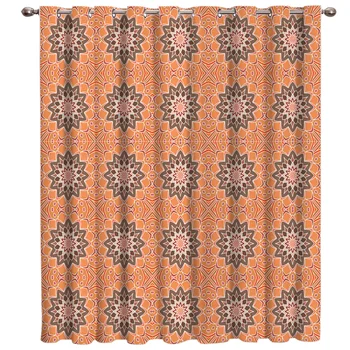 COCOHouse Bohemia Ethnic Retro Round Floral Bohemia Room Curtains Large Window Window Curtains Dark Living Room Bedroom Kitche
COCOHouse Bohemia Ethnic Retro Round Floral Bohemia Room Curtains Large Window Window Curtains Dark Living Room Bedroom Kitche