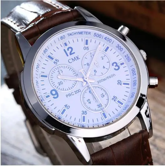 2019 New High quality brand men watches Casual fashion men's leather strap quartz watch outdoor sports blue wristwatches 3 color
2019 New High quality brand men watches Casual fashion men's leather strap quartz watch outdoor sports blue wristwatches 3 color